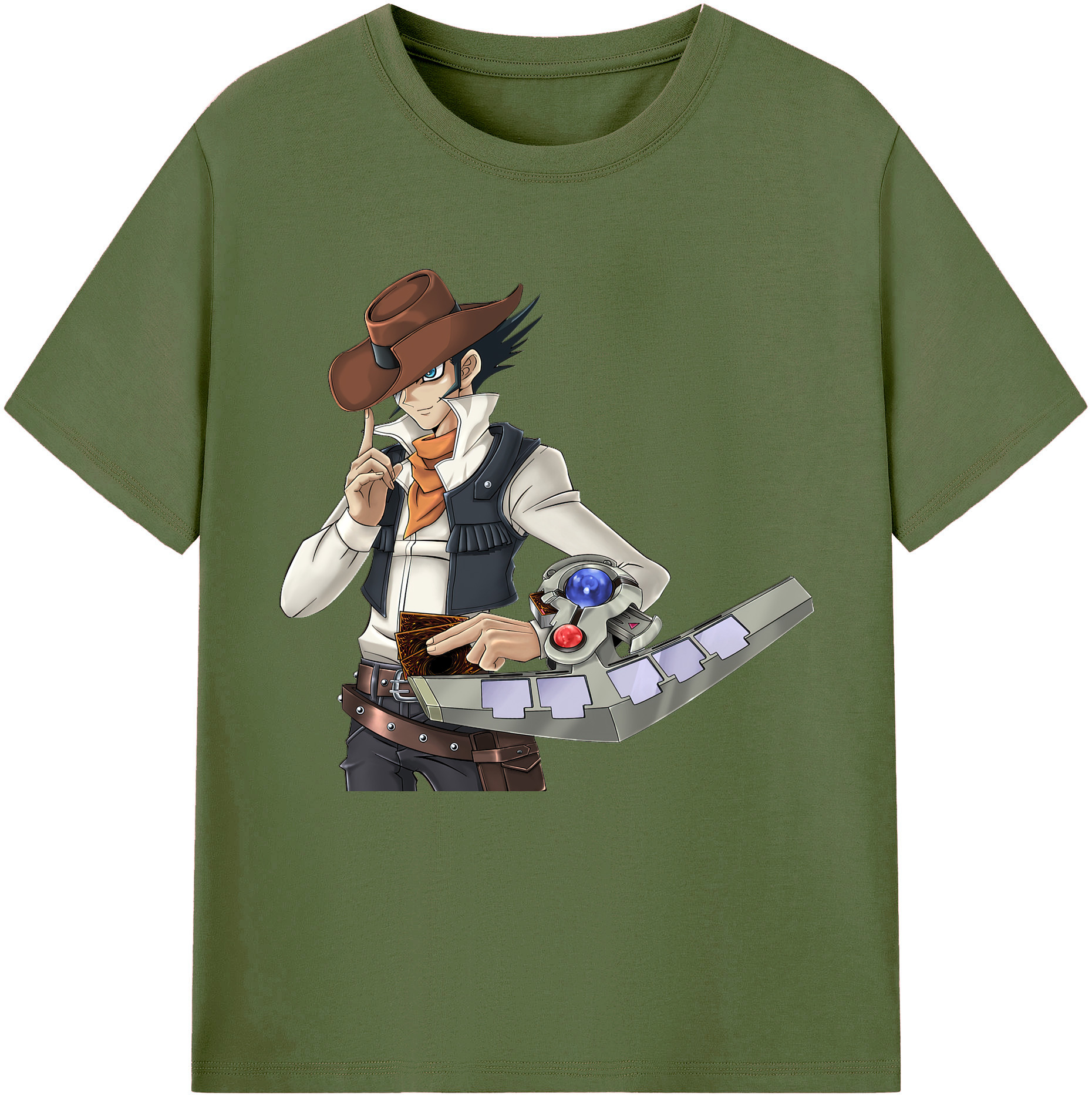 （画像用） 遊☆戯☆王 Yu-Gi-Oh! 綿100％半袖Tシャツ（フロントプリント）